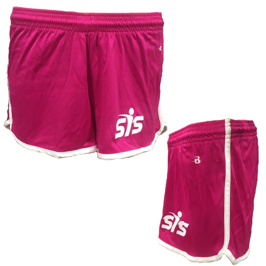 Baseball Apparels * | Sis Ladies Shorts Badger (Pink) Discount