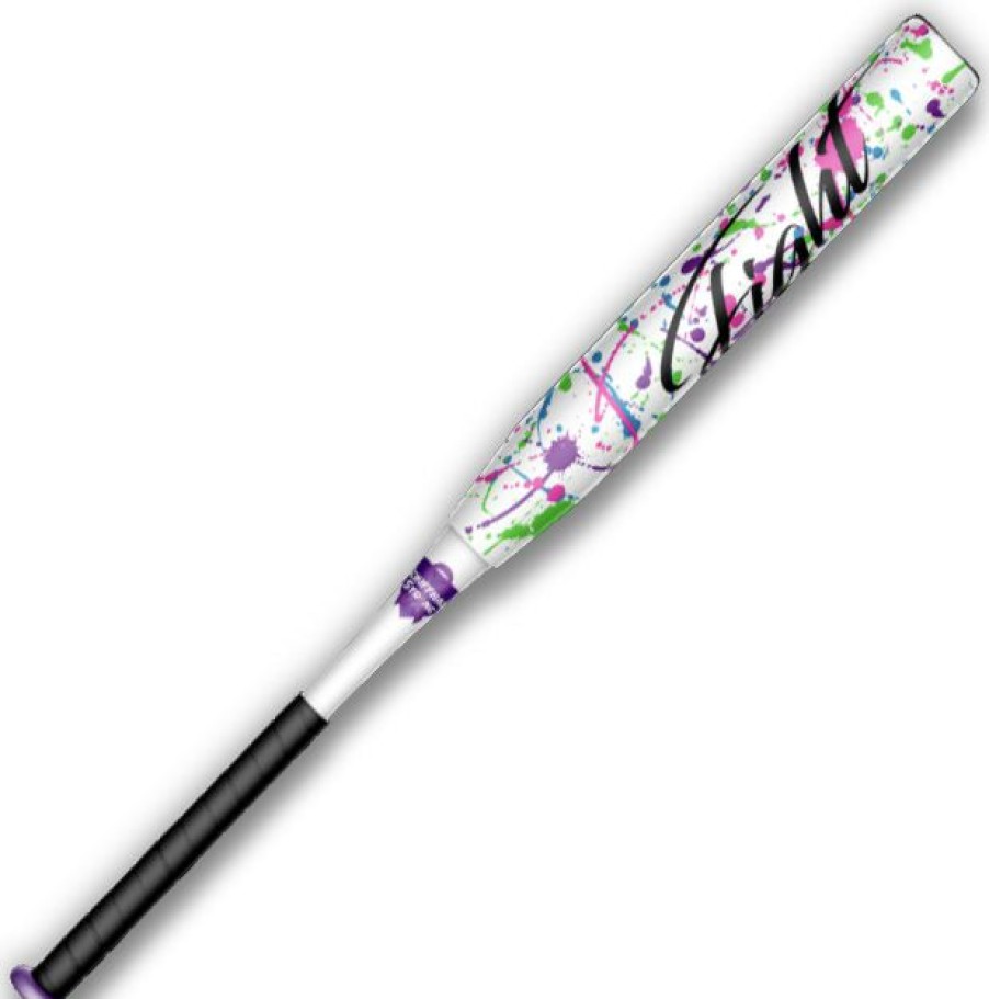 Baseball * | 2021 Anarchy Fight Schiffhauer Strong 13 Barrel .5Oz End Load 2Pc Usssa Slowpitch Softball Bat A21Ussf13-2-White Sale